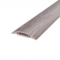 Порог с монтажным каналом Идеал - 205 Дуб капучино