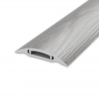 Порог с монтажным каналом Идеал - 210 Дуб пепельный