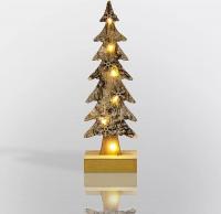 ель со снежинками