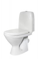 Милана унитаз белый бок (1)