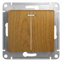 schneider-electric-glossa-derevo-dub-vyklyuchatel-2-klavishnyj-s-podsvetkoj-skh5a