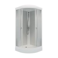 Лайт низкий поддон вид спереди открытые на белом фоне