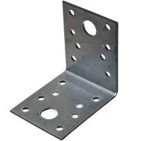 Уголок крепежный с центральным отверстием KU 105-105-90-2 мм