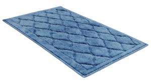 Коврик для ванной SHAHINTEX Bamboo Lux голубой [060301953] в Бригадир