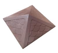 kolpak-na-zabor-polimerpeschanyj-cheshuya