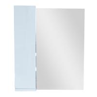 Асти -70  зеркало-шкаф  белый  лев. (1)