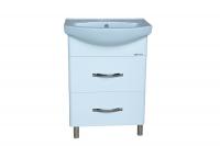 Анкона-60 тумба с 2 ящ. белая (Элеганс)