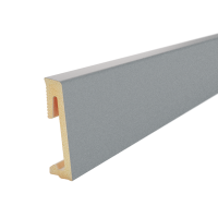 AP61M2 Напольный плинтус SALAG ALPHA Gray 60  мм 