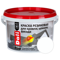 Краска резиновая DALI Белый 3 кг