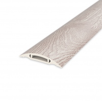 Порог с монтажным каналом Идеал - 229 Дуб латте