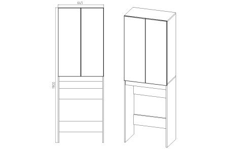 Шкаф Бостон из