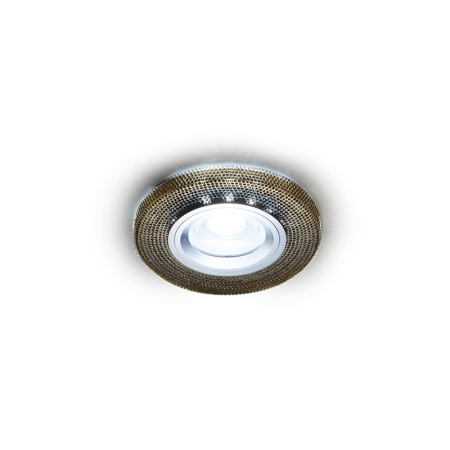 Светильник встраиваемый AMBRELLA S290 BK хром