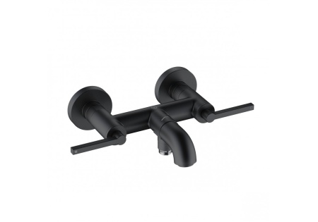 205403915 Nova Fonte Puristic Смеситель для ванны, цвет черный матовый KLUDI