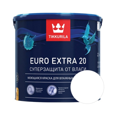 Краска TIKKURILA Euro Extra 20 2,7 л