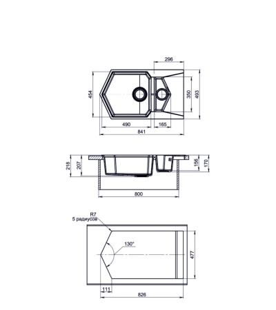 Pond Графит сх