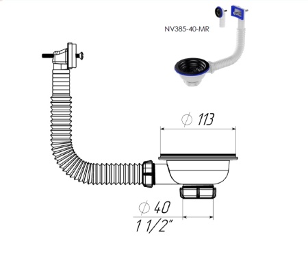 NV385-40-MR black сх