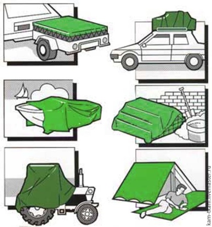 тент применение