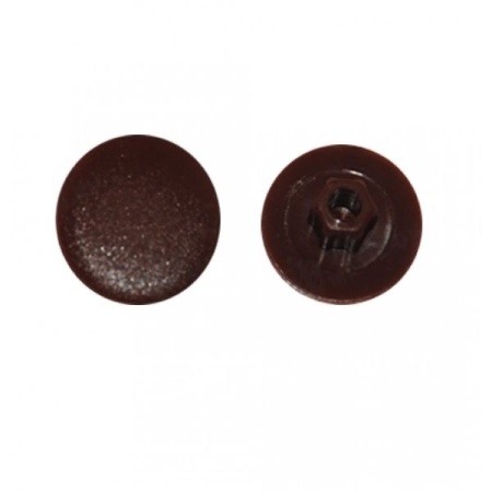 Заглушка декоративная под конфирмат махагон