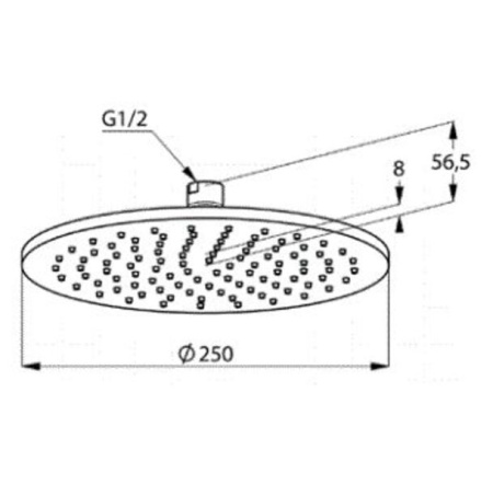 верхний душ KLUDI