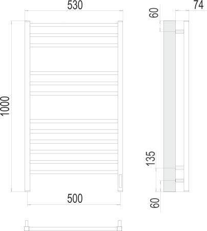 Ватикан эл. П12 500х1000