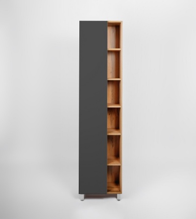 Пенал Бостон напольный графит (2)